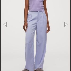 H&M lavender trousers NWT